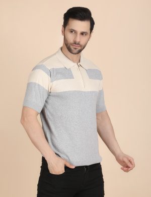 1R5A1235 BLUE ZIPPER POLO