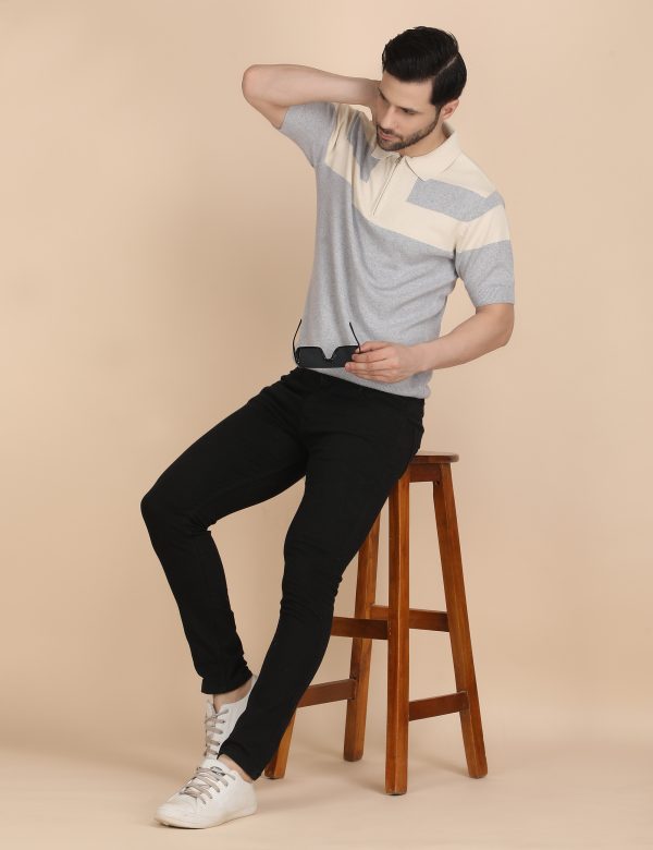 1R5A1243 BLUE ZIPPER POLO