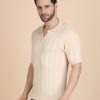 1R5A1246 BEIGE POLO KNIT