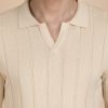 1R5A1250 BEIGE POLO KNIT