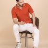 1R5A1333 KESARI RIBBED POLO
