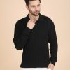 1R5A1376 BLACK RIBBED FULL SLEEVES(PRE-WINTER)