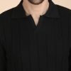 1R5A1381 BLACK RIBBED FULL SLEEVES(PRE-WINTER)