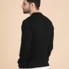 1R5A1383 BLACK RIBBED FULL SLEEVES(PRE-WINTER)